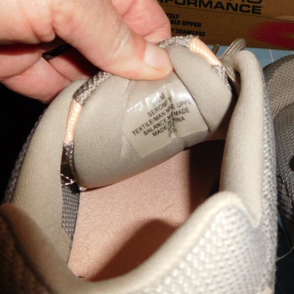 9.5m easy spirit ROMY17 BEIGE SNEAKERS - Picture 7 of 12